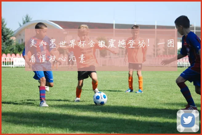 美加墨世界杯会徽震撼登场！一图看懂核心元素